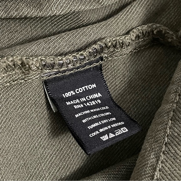 Dear John‎ by Anthropologie Cazimir Utility Jacket Green - Picture 5 of 11